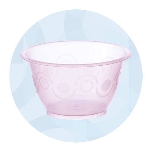 [00098606] POT A GLACE ROSE EN POLYPROPYLENE 160CC 50PCS  