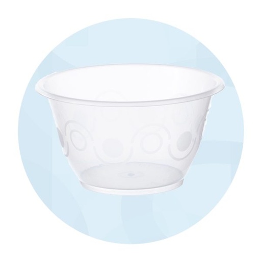 [00098613] POT A GLACE TRANSPARENT EN POLYPROPYLENE 300CC 50PCS  