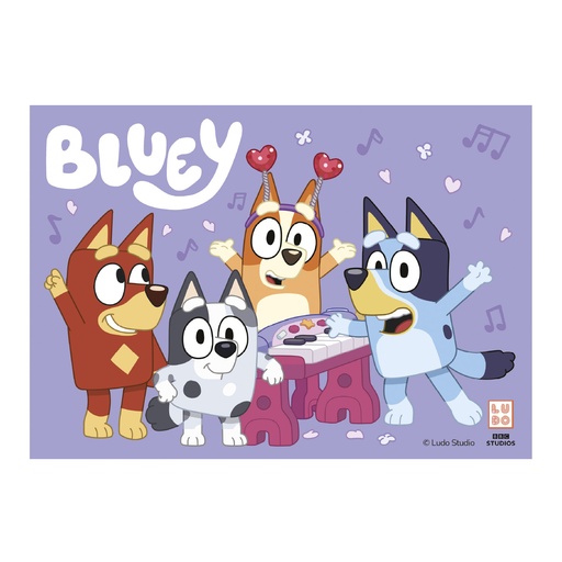 [00098706] BLUEY & BINGO ZETMEELAFBEELDING 14,8 x 21CM