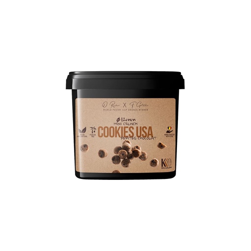 [00098725] KKO MINI CRUNCH USA COOKIES WITH CHOCOLATE CHIPS 450 GR
