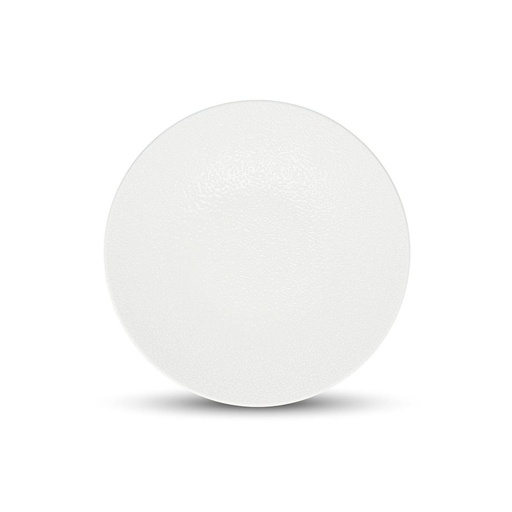 [00098898] BONBISTRO ASTRO - WIT PORSELEINEN PLAT BORD 27 CM