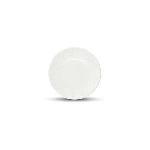 [00098901] BONBISTRO ASTRO - WIT PORSELEINEN PLAT BORD 16 CM