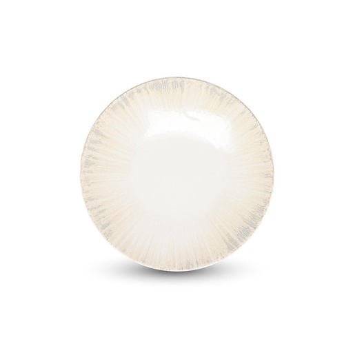 [00098983] BONBISTRO GRIS NUANCE - PORSELEINEN PLAT BORD 25 CM