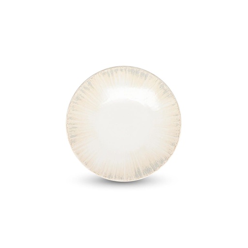 [00098984] BONBISTRO GRIS NUANCE - PORCELAIN SHALLOW PLATE 21 CM
