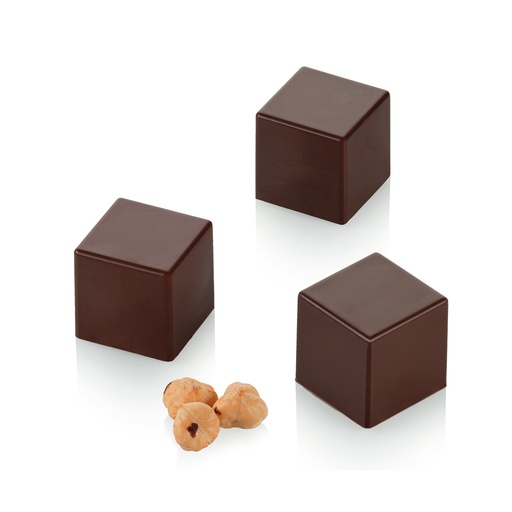[00099063] SILIKOMART - CUBO SQ100 SILICONE MOULD - N.56 35 x 35 MM H 35 MM