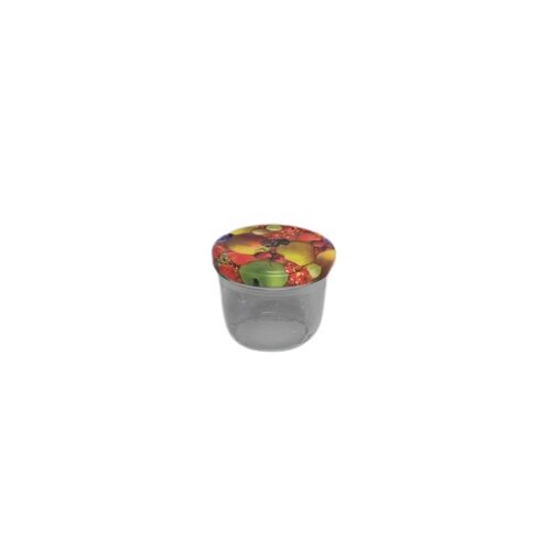 [56000512] WECK JAMPOTTEN 230ML SET VAN 6 FRUITDEKSELS