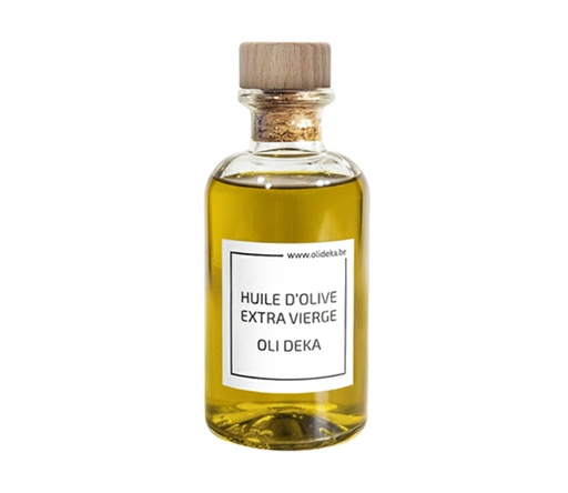 [00099253] OLIDEKA - EXTRA VIERGE OLIJFOLIE IN TRANSPARANTE FLES 25 CL + SCHENKDOP