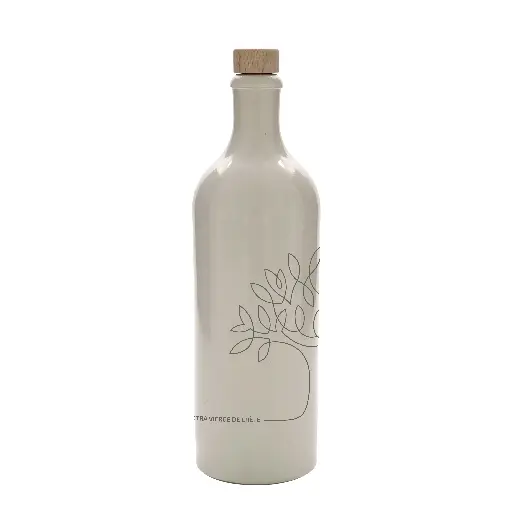 [00099258] OLIDEKA - EXTRA VIERGE OLIJFOLIE WITTE FLES "OLIVIER" 75 CL + SCHENKDOP