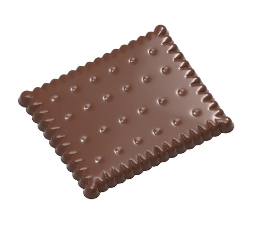 [70409549] PETIT BEURRE CHOCOLATE MOLD CW1995 2X4 -- 14GR