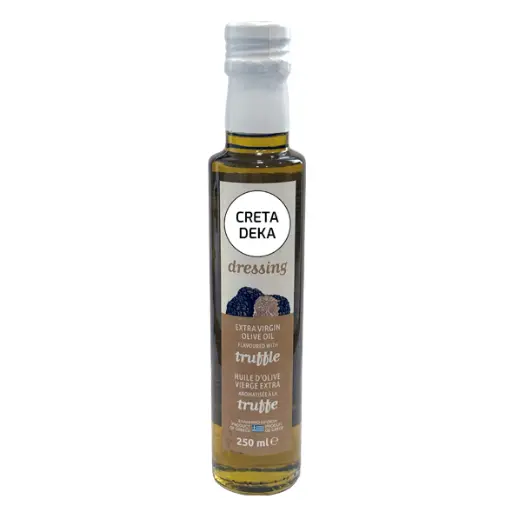 [00099268] CRETA DEKA - HUILE D'OLIVE EXTRA VIERGE INFUSÉE À LA TRUFFE 250ML