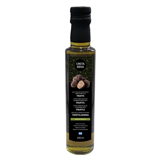 [00099268] CRETA DEKA - HUILE D'OLIVE EXTRA VIERGE INFUSÉE À LA TRUFFE 250ML