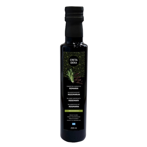 [00099274] CRETA DEKA - VINAIGRE BALSAMIQUE AU ROMARIN 250ML