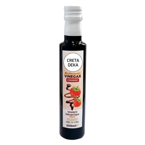 [00099277] CRETA DEKA - VINAIGRE BALSAMIQUE À LA FRAISE 250ML