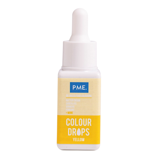 [00099318] PME - OLIEGEBASEERDE VOEDINGSKLEURSTOF - GEEL 20 ML