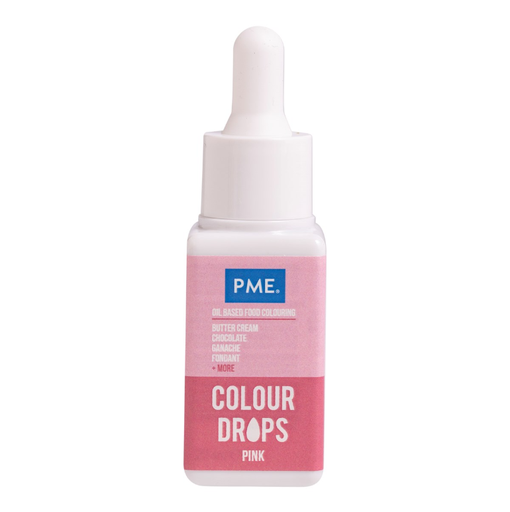 [00099321] PME - OLIEGEBASEERDE VOEDINGSKLEURSTOF - ROZE 20 ML