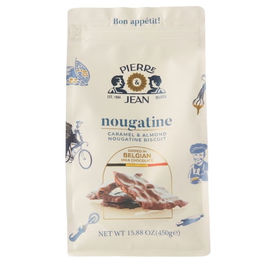 [00099342] PIERRE & JEAN - BISCUIT NOUGATINE 450GR
