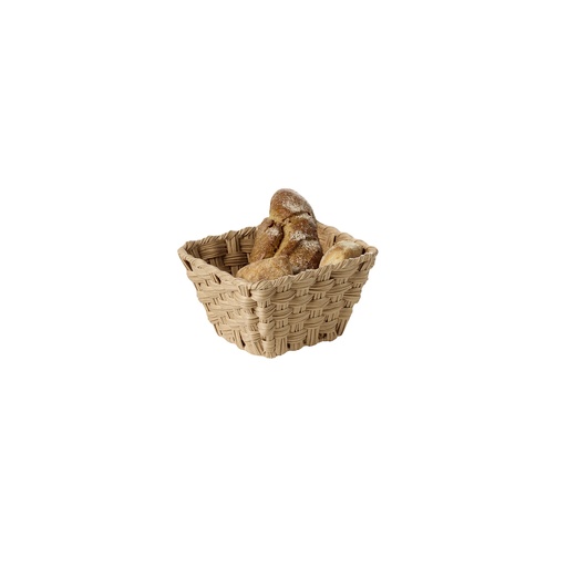 [00099352] APS CORBEILLE TRESSEE BEIGE  POLYPRO GN1/6 - 17.6X16.2XH10CM     