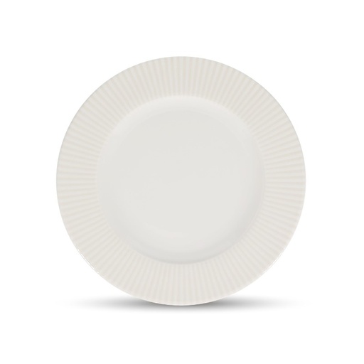 [00099541] BONBISTRO SOLIS - WIT PORSELEINEN RECHTHOEKIG PLAT BORD 24,5 x 17 CM - 740544