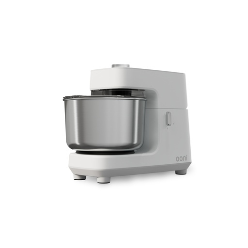 [00099847] OONI - HALO CORE WHITE - 300W SPIRAL DOUGH MIXER - 4.5L BOWL - 41.1 × 22.5CM - H 31.2CM - INCLUDES DOUGH HOOK - DOUBLE BEATER - SILICONE-EDGED BEATER
