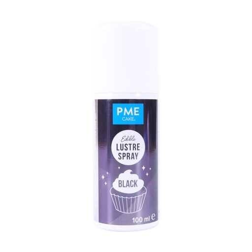 [00099850] PME - METALLIC BLACK SPRAY FOOD COLOUR - 100ML
