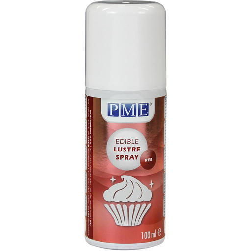 [00099856] PME - METALLIC RED SPRAY FOOD COLOUR - 100ML