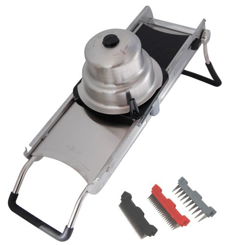 [55071125] DE BUYER MANDOLINE ULTRA REVOLUTION+LAME MICROLOBE INOX