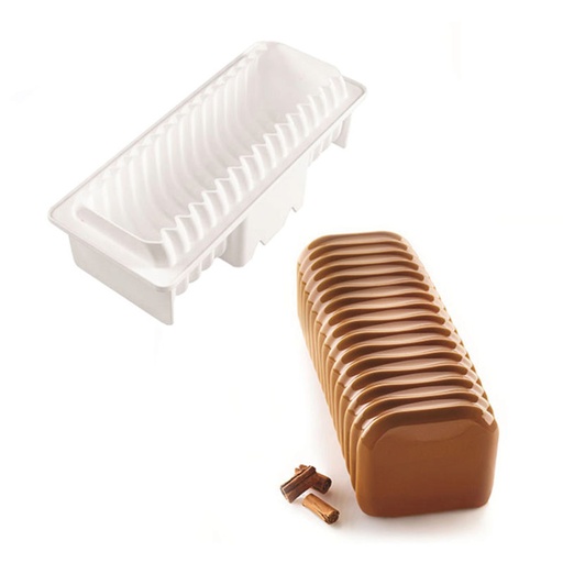 [51657389] SILIKOMART VORM BANDONEON 1800 256X95 H87MM=STUK
