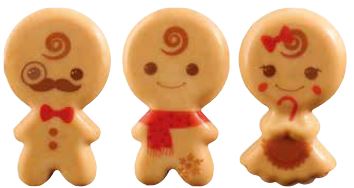 [08056633] 060256 PCB CBC COOKIES IN THE FAMILY 4 DESIGNS 4.3X2.6 CM 128PCES ***S/CD***