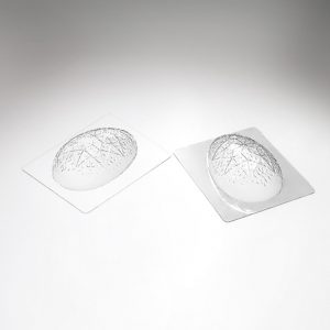 [08057782] 074089 PCB MANDALA EGG MOLDS FOR 6 SUBJECTS 15X10CM P.SUJET 10 CM 12PCES ***S/CD***