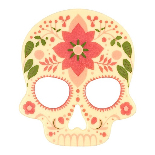 [00101883] 2091267 Dia de los Muertos-schedel 11,5 × 13,5 cm 10 STUKSS/CD