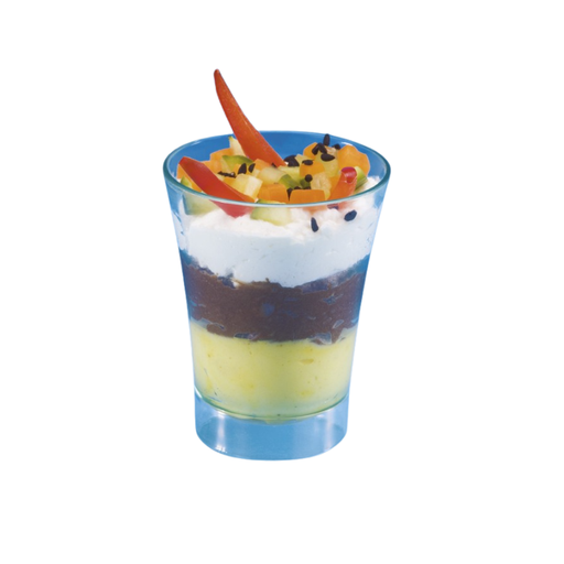 [00102110] MOULIPACK - VERRINE ALLONGÉE TRANSPARENTE - Ø 45 MM - HT 87 MM - 9 CL - 20 PCS