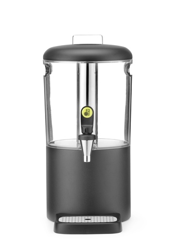 [00102392] HENDI - UNIQ BLACK BEVERAGE DISPENSER - 4L - 31.5 × 21.1CM - H 43.1CM