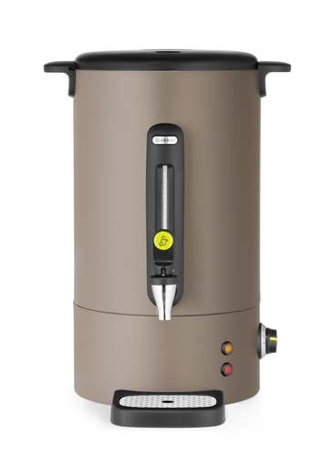 [00102405] HENDI - UNIQ DISTRIBUTEUR BOISSONS CHAUDES TAUPE - 16 L 35,7 x 38CM HT 50,2CM