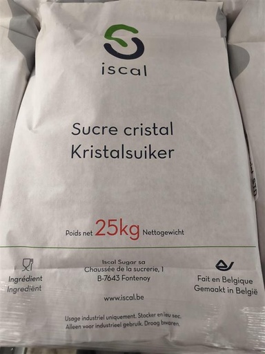 [00102652] KRISTALSUIKER COUPLET 25KG