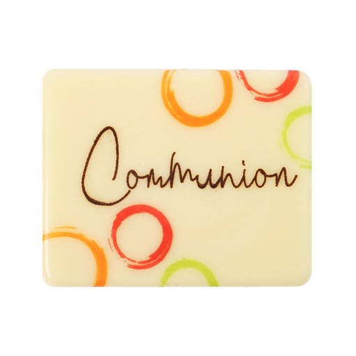[08054764] 12827 PLAATJE COMMUNION 5X4CM 30PCS ***OP/ORDER***