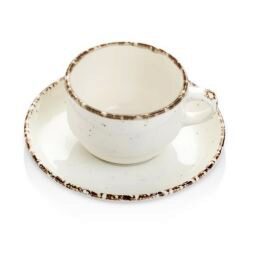 [60251766] GURAL ENT SIDE TASSE 9CL ET SOUS TASSE 12CM MOKA - 620697