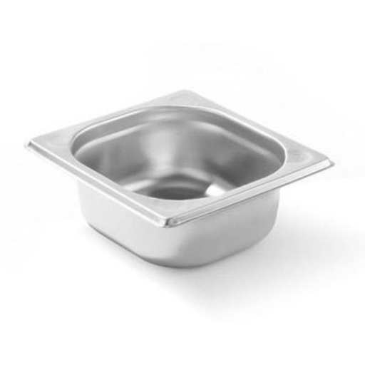 [57661001] HENDI BASIC STAINLESS STEEL BIN GN 1/6-065 1L