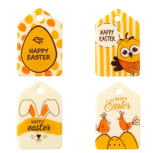 [08058355] 2069176 ETIQUETTE HAPPY EASTER 4,5X3 CM 105PCS ***S/CDE***