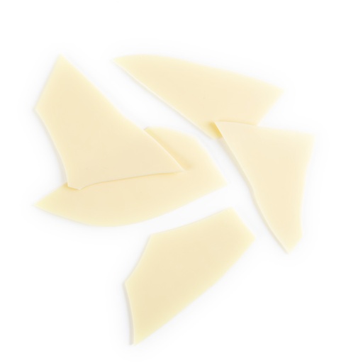 [08031698] 75822 BREEKSTUK WIT 30 X 12 CM 8 STUKKEN = DOOS