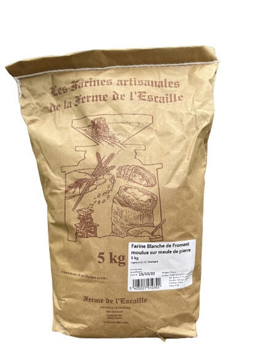 [05100987] WHITE FLOUR FERME DE L ESCAILLE 5KG