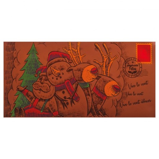 [08057572] 070440 PCB BEDRUKTE VELLEN JINGLE WIND VOOR KAARTEN EN TASSEN 30 STUKS ***S/CD***