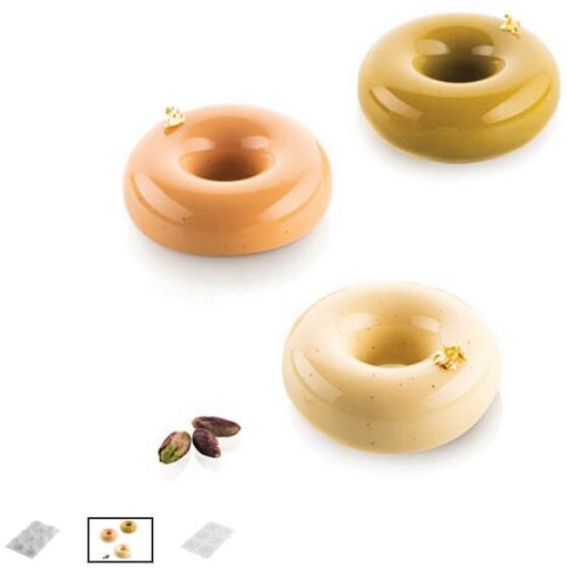 [70410353] MOULE SILIKOMART DONUTS GOURMAND 80 DIAM.72XHT27MM