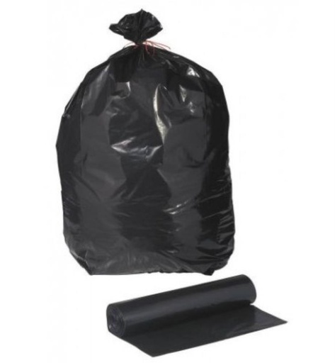 [62251003] ROULEAU SAC POUBELLE 130L -45MICRONS HDPE 100 SACS