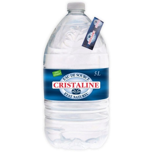 [06100500] BOISSON CRISTALINE PET 5L