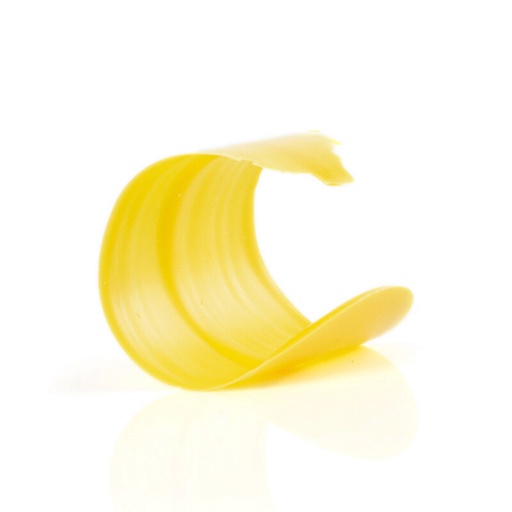 [08054006] 1034385 CHOCOLATE YELLOW WAVE BUCKLE 35MM 21 PCES***S/CD***