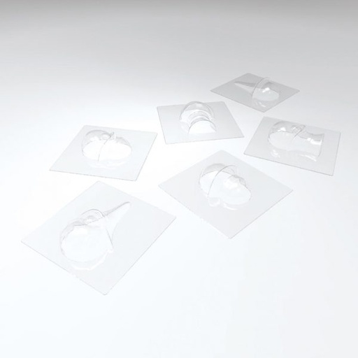 [08056328] 025194 PCB MOULES NAINS CHAPEAUTÉS POUR 6 PIÈCES 3DESIGNS 12PCES ***S/CD***
