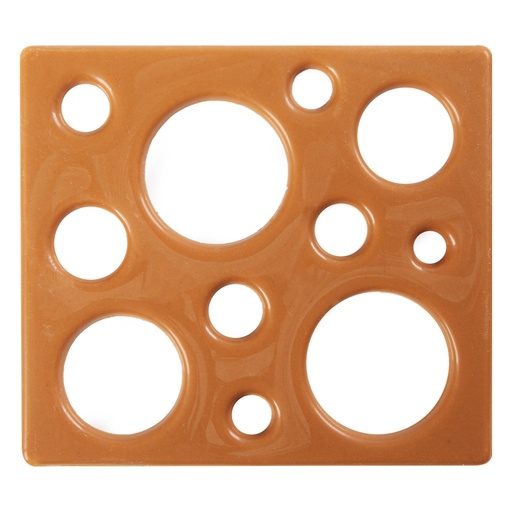 [08054655] 15727 ZIJKANT CARAMEL MET GAATJES 9X8CM 40PCES ***OP/ORDER***