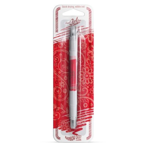 [70407178] FEUTRE ALIMENTAIRE 2 POINTES 0.5/2.5MM ROUGE