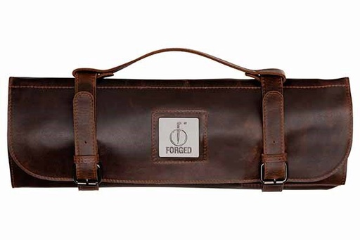 [60252154] FORGED ESSENTIALS BRUINE LEDEREN ROLSCHEDE 16X43X4CM