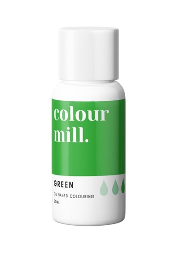 [08055937] COLOUR MILL LIPOSOLUBLE COLOURANT GREEN 20ML